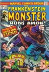 Cover for Frankenstein (Marvel, 1973 series) #13