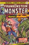Cover for Frankenstein (Marvel, 1973 series) #15