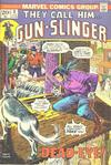 Cover for Gun-Slinger (Marvel, 1973 series) #3