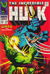 Cover for The Incredible Hulk (Marvel, 1968 series) #110