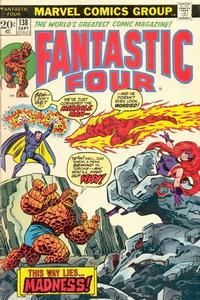 Cover Thumbnail for Fantastic Four (Marvel, 1961 series) #138
