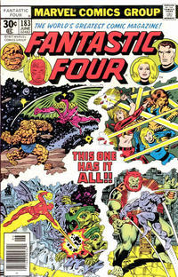 Cover Thumbnail for Fantastic Four (Marvel, 1961 series) #183 [30¢]