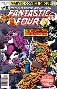Cover for Fantastic Four (Marvel, 1961 series) #193 [Regular Edition]