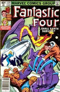 Cover Thumbnail for Fantastic Four (Marvel, 1961 series) #221 [Newsstand]