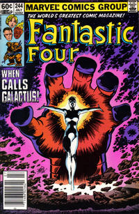 Cover Thumbnail for Fantastic Four (Marvel, 1961 series) #244 [Newsstand]