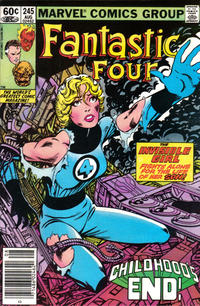 Cover Thumbnail for Fantastic Four (Marvel, 1961 series) #245 [Newsstand]