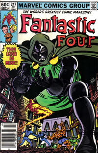 Cover Thumbnail for Fantastic Four (Marvel, 1961 series) #247 [Newsstand]