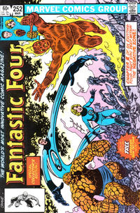 Cover for Fantastic Four (Marvel, 1961 series) #252 [Direct]