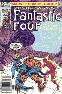 Cover Thumbnail for Fantastic Four (Marvel, 1961 series) #255 [Newsstand]