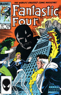 Cover for Fantastic Four (Marvel, 1961 series) #278 [Direct]