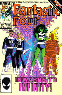 Cover Thumbnail for Fantastic Four (Marvel, 1961 series) #282 [Direct]