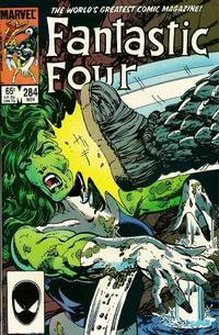 Cover Thumbnail for Fantastic Four (Marvel, 1961 series) #284 [Direct]