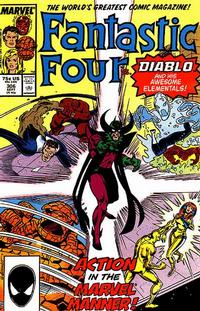 Cover for Fantastic Four (Marvel, 1961 series) #306 [Direct]