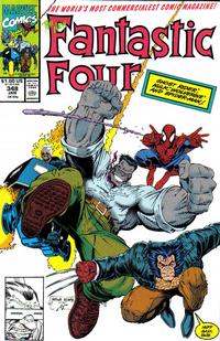 Cover for Fantastic Four (Marvel, 1961 series) #348 [Direct]