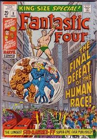 Cover for Fantastic Four Annual (Marvel, 1963 series) #8