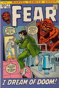 Cover Thumbnail for Fear (Marvel, 1970 series) #7