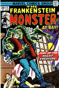 Cover Thumbnail for Frankenstein (Marvel, 1973 series) #14