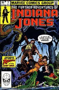 Cover for The Further Adventures of Indiana Jones (Marvel, 1983 series) #7 [Direct]