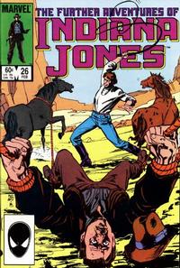 Cover for The Further Adventures of Indiana Jones (Marvel, 1983 series) #26 [Direct]