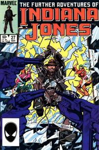 Cover Thumbnail for The Further Adventures of Indiana Jones (Marvel, 1983 series) #27 [Direct]