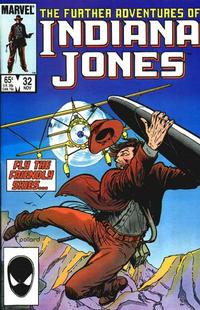 Cover Thumbnail for The Further Adventures of Indiana Jones (Marvel, 1983 series) #32 [Direct]