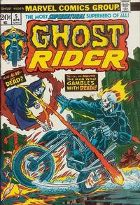 Cover Thumbnail for Ghost Rider (Marvel, 1973 series) #5