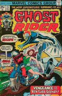 Cover Thumbnail for Ghost Rider (Marvel, 1973 series) #15
