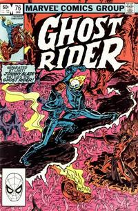 Cover Thumbnail for Ghost Rider (Marvel, 1973 series) #76 [Direct]