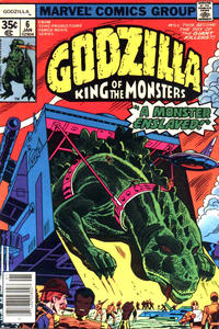 Cover for Godzilla (Marvel, 1977 series) #6