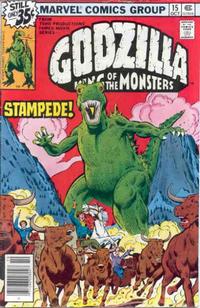 Cover Thumbnail for Godzilla (Marvel, 1977 series) #15