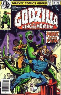 Cover for Godzilla (Marvel, 1977 series) #19