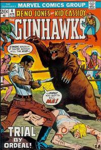 Cover Thumbnail for Gunhawks (Marvel, 1972 series) #4