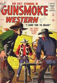 Cover Thumbnail for Gunsmoke Western (Marvel, 1955 series) #42