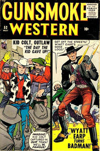 Cover Thumbnail for Gunsmoke Western (Marvel, 1955 series) #52