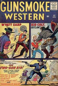 Cover Thumbnail for Gunsmoke Western (Marvel, 1955 series) #57