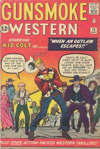 Cover Thumbnail for Gunsmoke Western (Marvel, 1955 series) #70