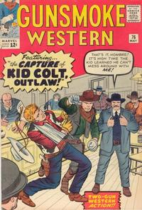Cover Thumbnail for Gunsmoke Western (Marvel, 1955 series) #76