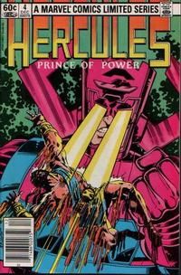 Cover Thumbnail for Hercules (Marvel, 1982 series) #4 [Newsstand]