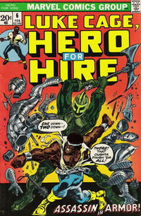Cover Thumbnail for Hero for Hire (Marvel, 1972 series) #6