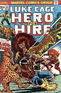 Cover for Hero for Hire (Marvel, 1972 series) #13
