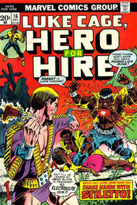Cover Thumbnail for Hero for Hire (Marvel, 1972 series) #16
