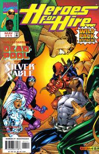 Cover Thumbnail for Heroes for Hire (Marvel, 1997 series) #11 [Direct Edition]