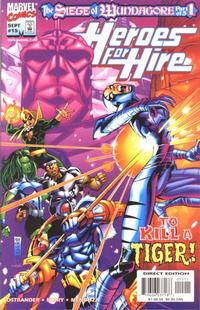Cover Thumbnail for Heroes for Hire (Marvel, 1997 series) #15 [Direct Edition]
