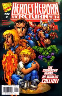 Cover for Heroes Reborn: The Return (Marvel, 1997 series) #1 [Direct Edition]