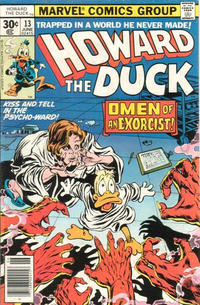 Cover Thumbnail for Howard the Duck (Marvel, 1976 series) #13 [30¢]