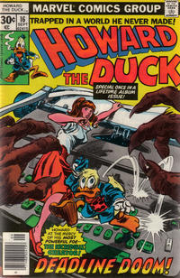 Cover Thumbnail for Howard the Duck (Marvel, 1976 series) #16 [30¢]