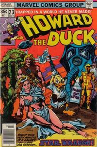 Cover Thumbnail for Howard the Duck (Marvel, 1976 series) #23 [Regular Edition]