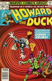 Cover Thumbnail for Howard the Duck (Marvel, 1976 series) #25 [Regular Edition]