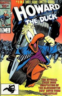 Cover for Howard the Duck: The Movie (Marvel, 1986 series) #1