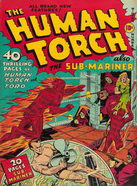 Cover Thumbnail for The Human Torch (Marvel, 1940 series) #3